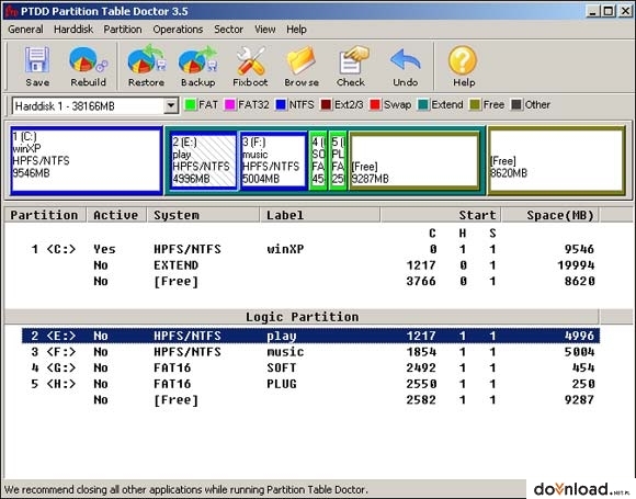 Partition table doctor free download