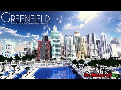 Minecraft Greenfield Map 1.8